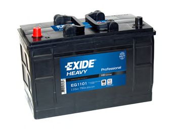 Стартерная аккумуляторная батарея EXIDE EG1101