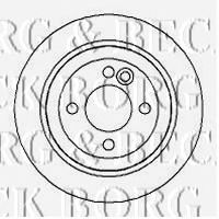 Тормозной диск BORG & BECK BBD4257