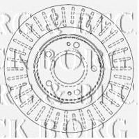 Гальмівний диск BORG & BECK BBD4481