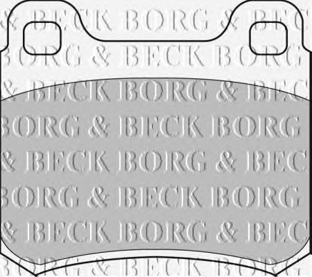 Тормозные колодки BORG & BECK BBP1315