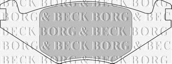 Тормозные колодки BORG & BECK BBP1415