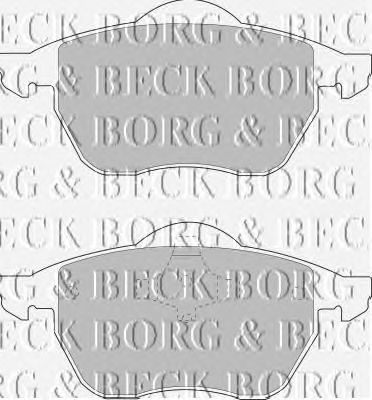 Тормозные колодки BORG & BECK BBP1575