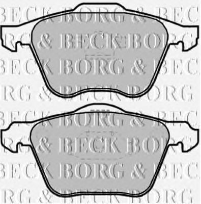 Тормозные колодки BORG & BECK BBP1861