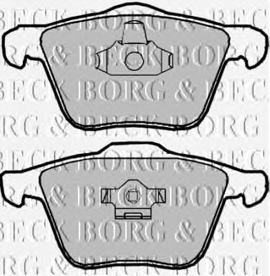 Тормозные колодки BORG & BECK BBP1928