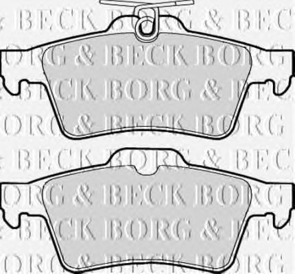 Тормозные колодки BORG & BECK BBP1931