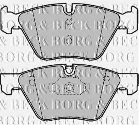 Тормозные колодки BORG & BECK BBP1945