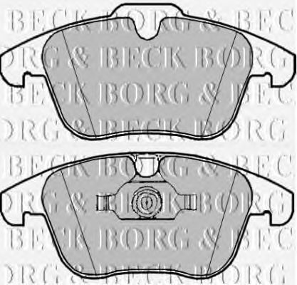 Тормозные колодки BORG & BECK BBP1981