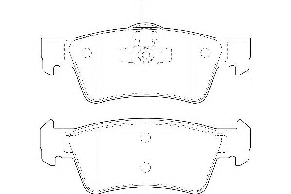 Тормозные колодки WAGNER WBP23467A