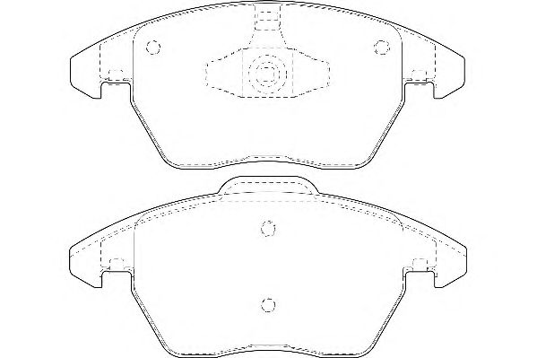 Тормозные колодки WAGNER WBP23589A