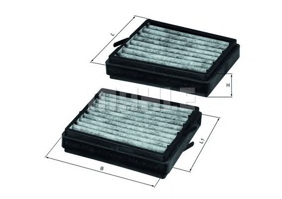 Фильтр салона KNECHT LKK 116/S