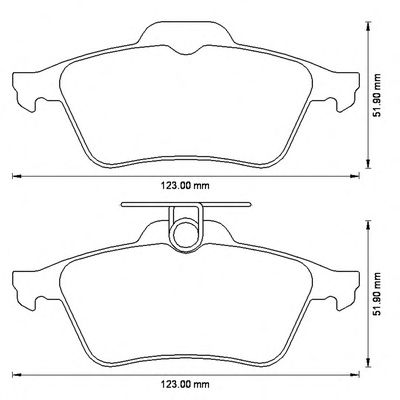 Тормозные колодки JURID 573186JC
