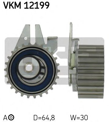 Натяжной ролик ремня ГРМ SKF VKM 12199