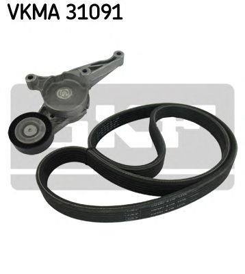 Комплект поликлинового ремня SKF VKMA 31091