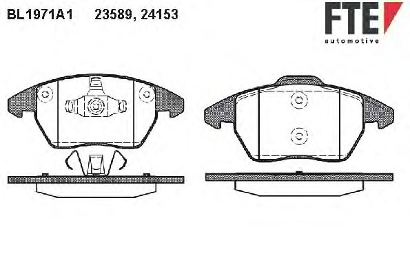 Тормозные колодки FTE BL1971A1