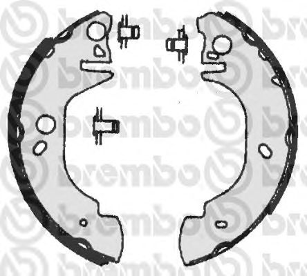 Тормозные колодки BREMBO S 24 523
