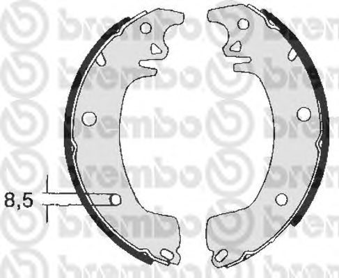 Тормозные колодки BREMBO S 68 514