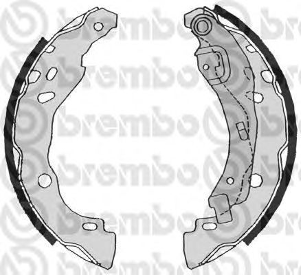Тормозные колодки BREMBO S 68 525
