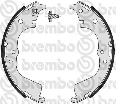 Тормозные колодки BREMBO S 83 537
