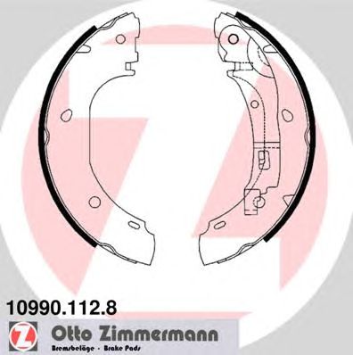 Тормозные колодки ZIMMERMANN 10990.112.8