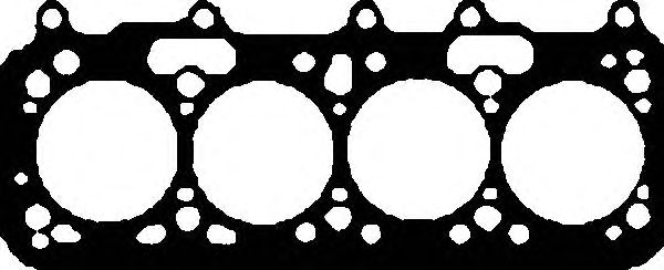 Прокладка головки блока цилиндров (ГБЦ) GLASER H00122-00