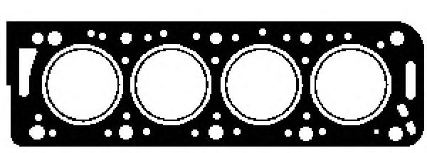 Прокладка головки блока цилиндров (ГБЦ) GLASER H02360-00