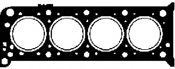Прокладка головки блока цилиндров (ГБЦ) GLASER H12370-10