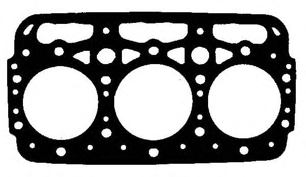 Прокладка головки блока цилиндров (ГБЦ) GLASER H50329-00