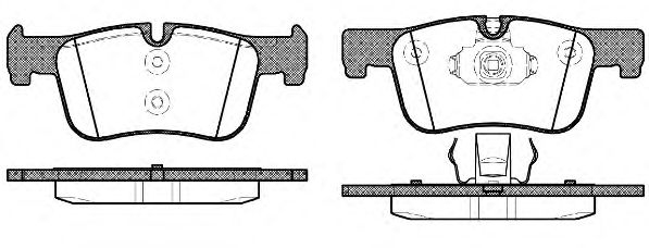 Тормозные колодки REMSA 1478.00