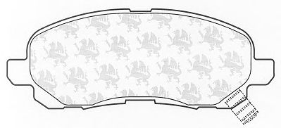 Тормозные колодки QH International BP1294