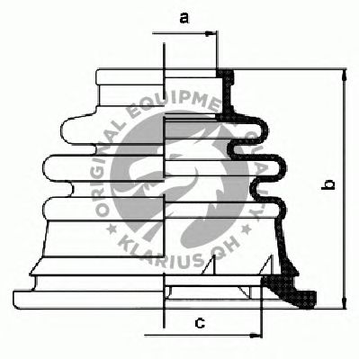 Комплект пыльника ШРУСа QH International QJB1126