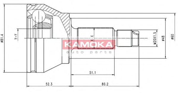 Комплект ШРКШ KAMOKA 6512
