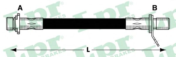 Тормозной шланг LPR 6T47435