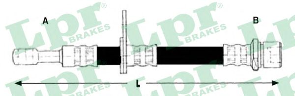 Тормозной шланг LPR 6T48081