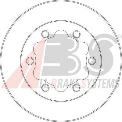 Гальмівний диск A.B.S. 16950