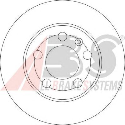 Гальмівний диск A.B.S. 17009