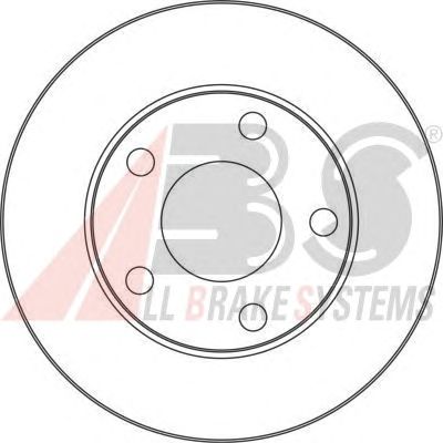 Тормозной диск A.B.S. 17056