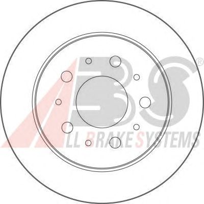 Тормозной диск A.B.S. 17461