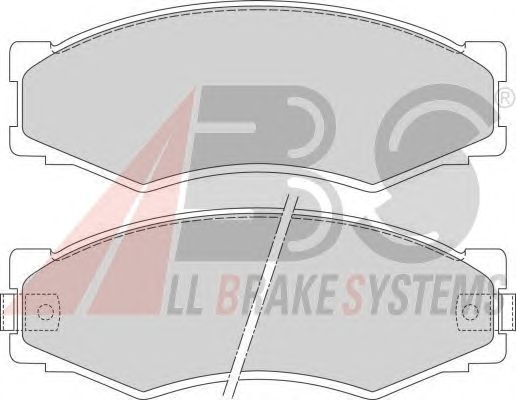 Тормозные колодки A.B.S. 36168/1