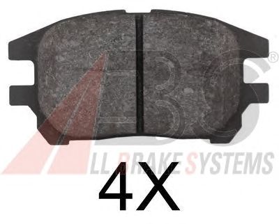 Гальмівні колодки A.B.S. 37799