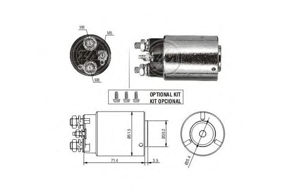 Втягивающее реле ERA ZM861