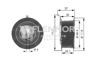 Натяжной ролик ремня ГРМ FLENNOR FS00903