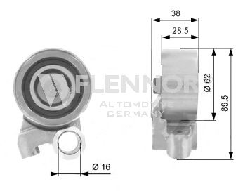 Натяжной ролик ремня ГРМ FLENNOR FS60903