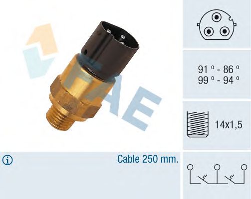 Датчик включения вентилятора FAE 38100