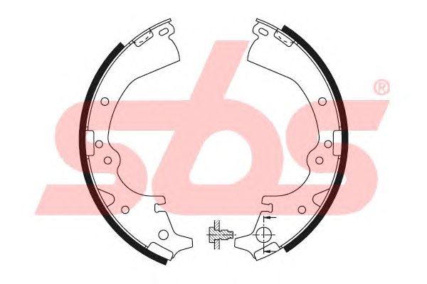 Тормозные колодки sbs 18492745426