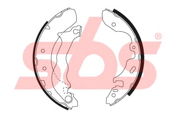 Тормозные колодки sbs 18492725585