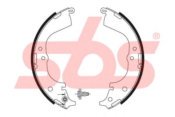 Тормозные колодки sbs 18492745591