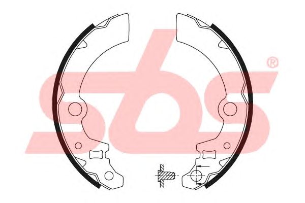 Тормозные колодки sbs 18492752692