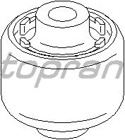 Сайлентблок важеля TOPRAN 304 028