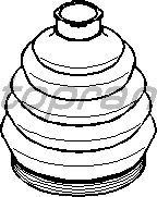 Пыльник ШРУСА TOPRAN 501 598