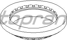 Подшипник качения, опора стойки амортизатора TOPRAN 301 401